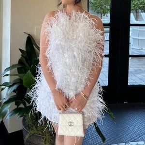 Bridal Feather Dress